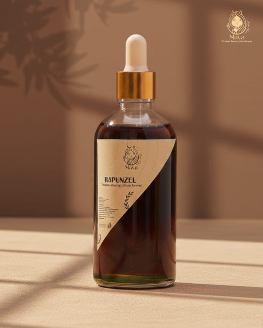 Rapunzel hair growth oil