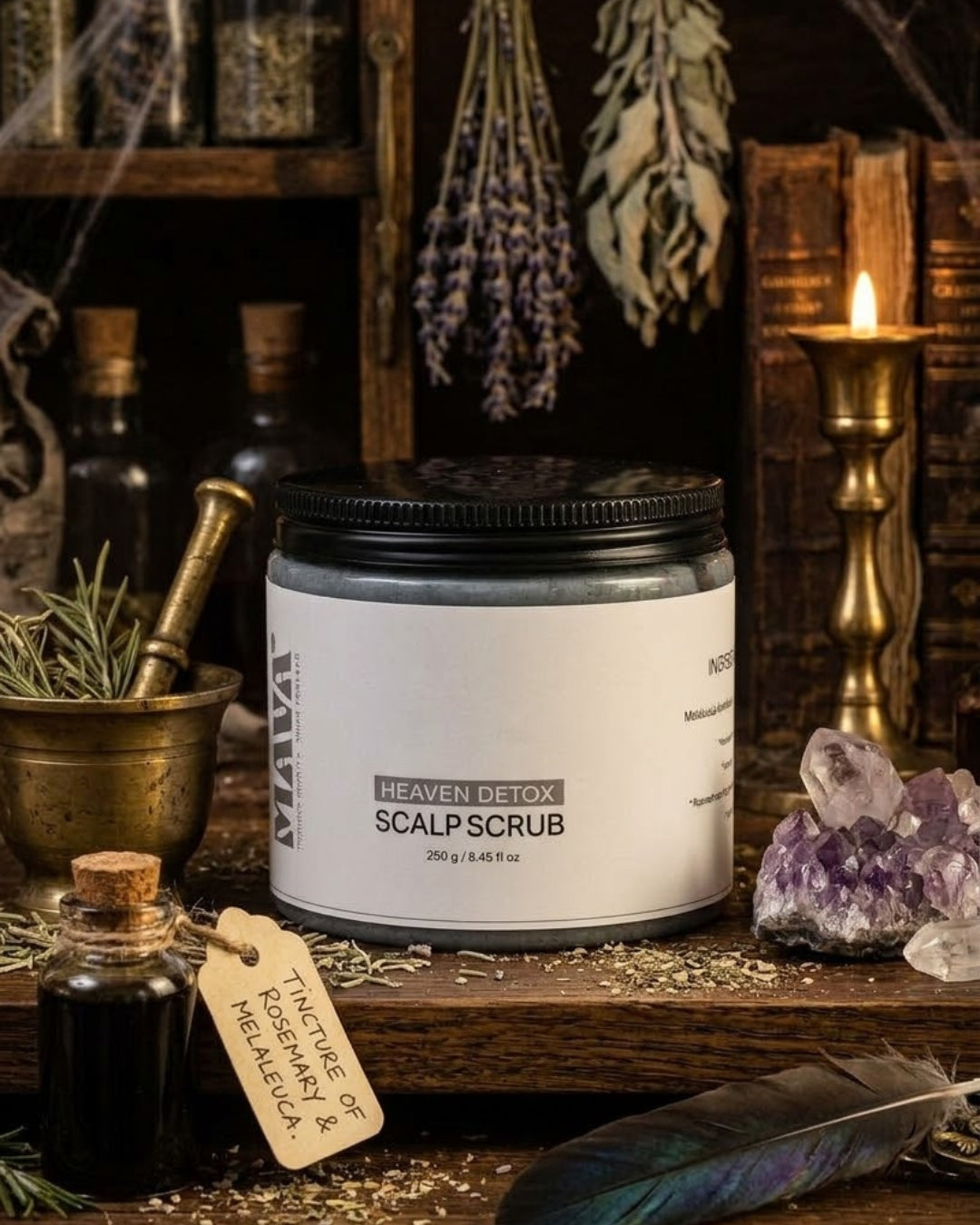 Heaven detox scalp scrub