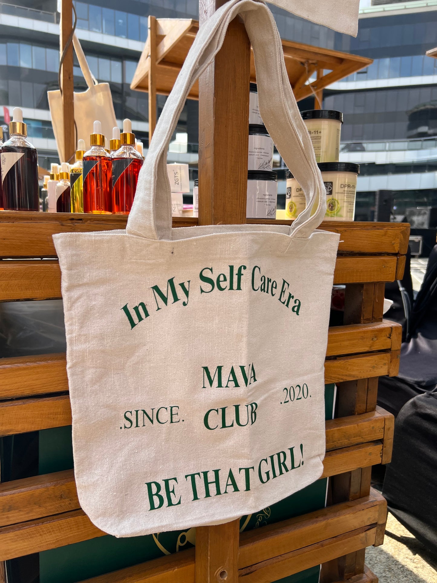 Mava club tote bag