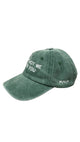 Light gray washed denim cap