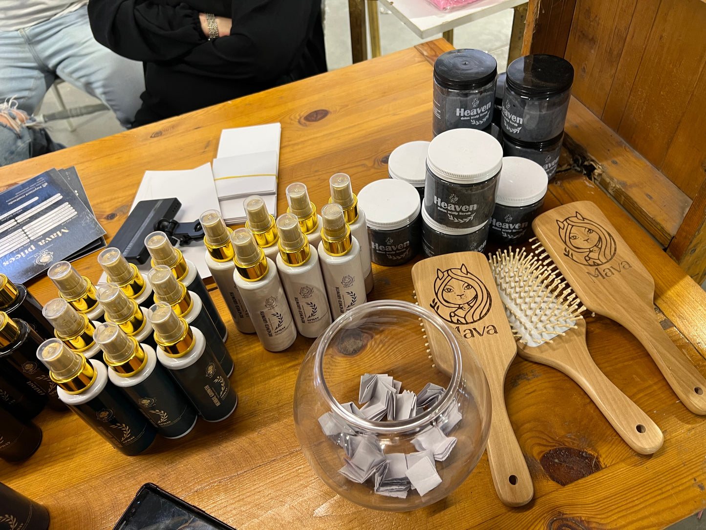 Bamboo wooden brush