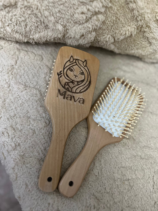 Bamboo wooden brush