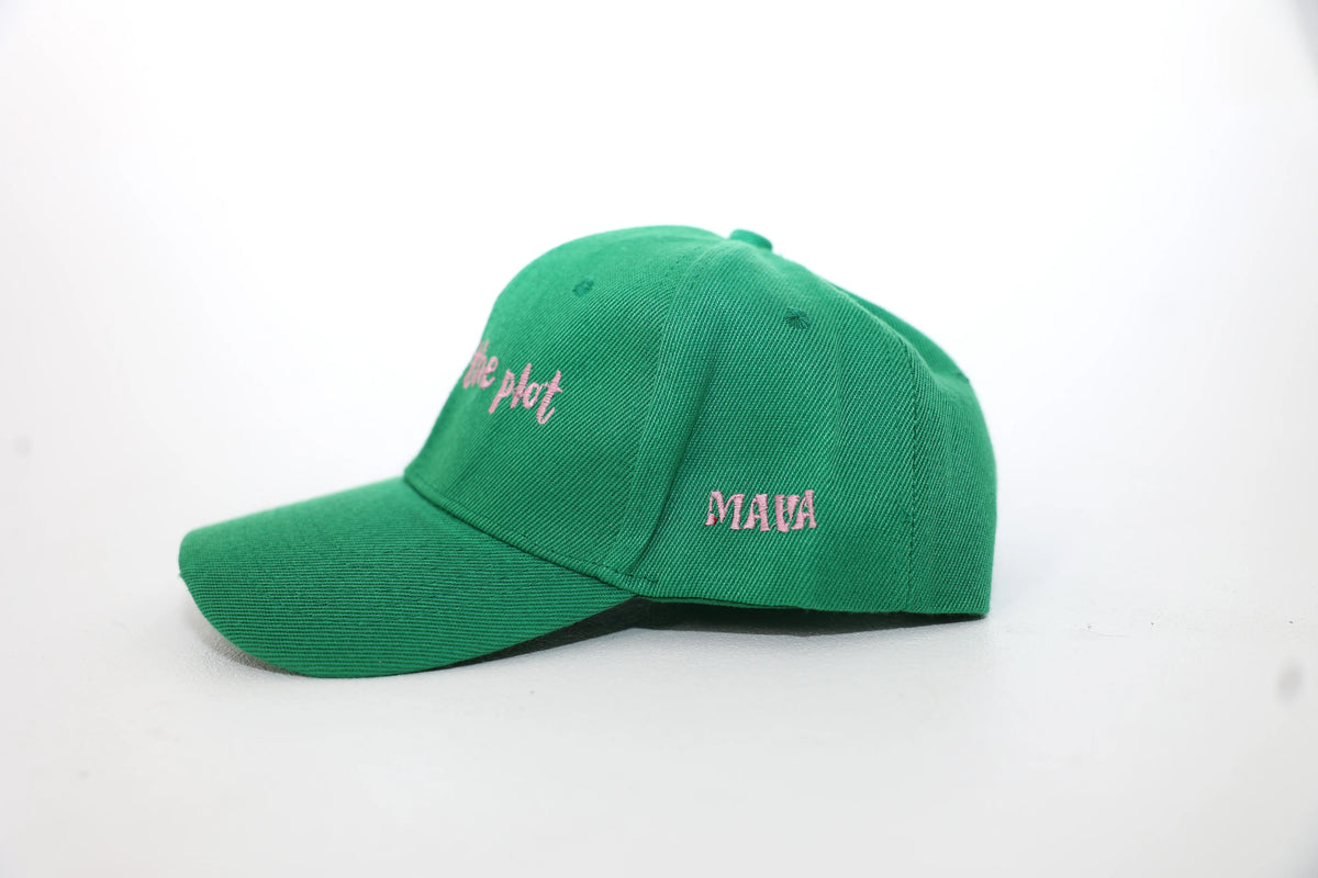 Green- Mava Caps